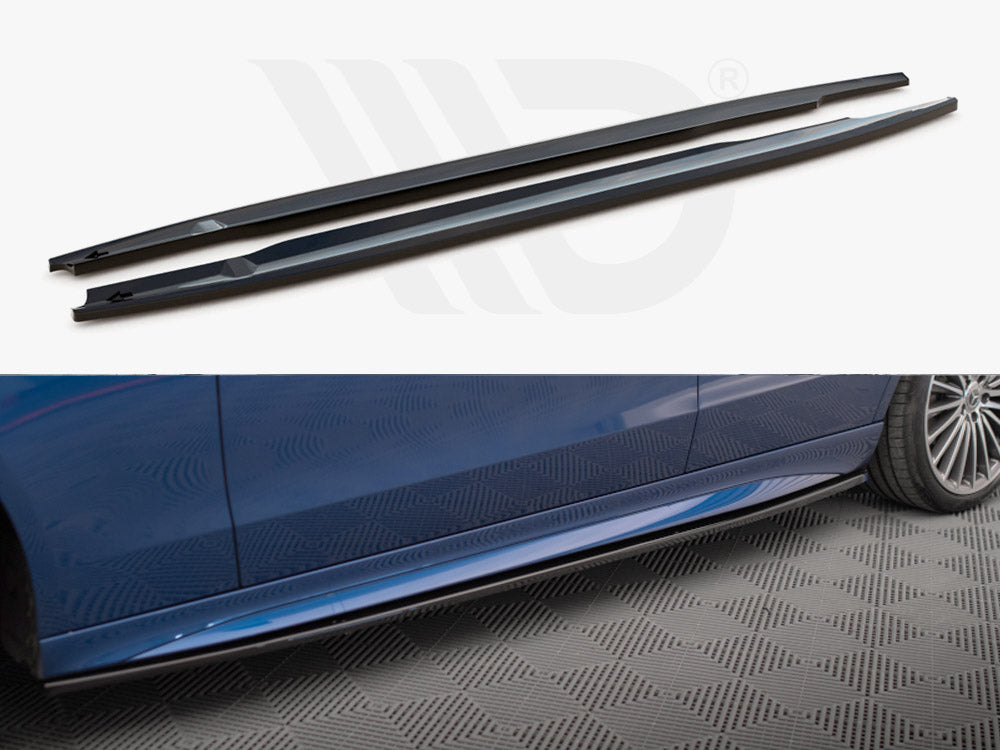 Side Skirts Diffusers Mercedes C AMG-Line W206