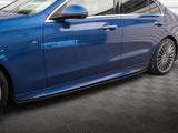 Side Skirts Diffusers compatible with Mercedes-Benz C AMG Line / 43 AMG W206