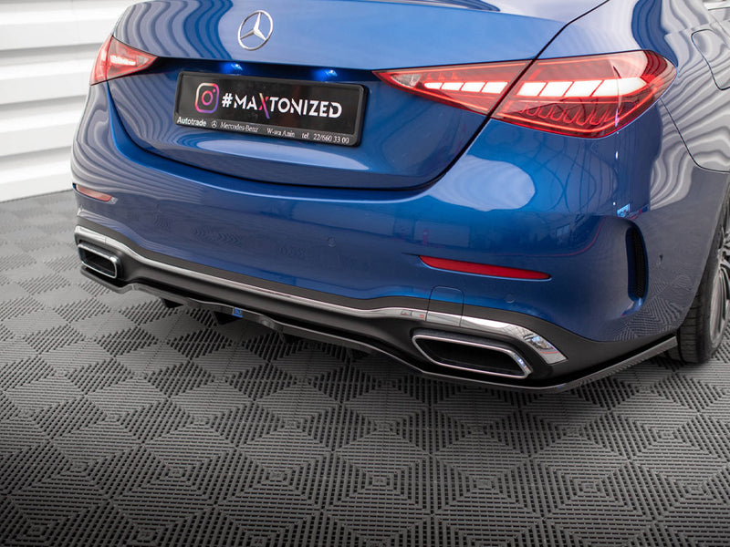 MAXTON DESIGN Central Rear Splitter (Vertical Bars) Mercedes C AMG-Line W206