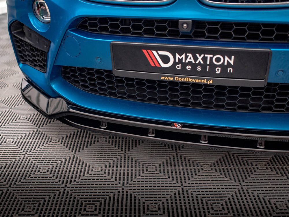 Front Splitter V.3 compatible with BMW X5 M F85 / X6 M F86