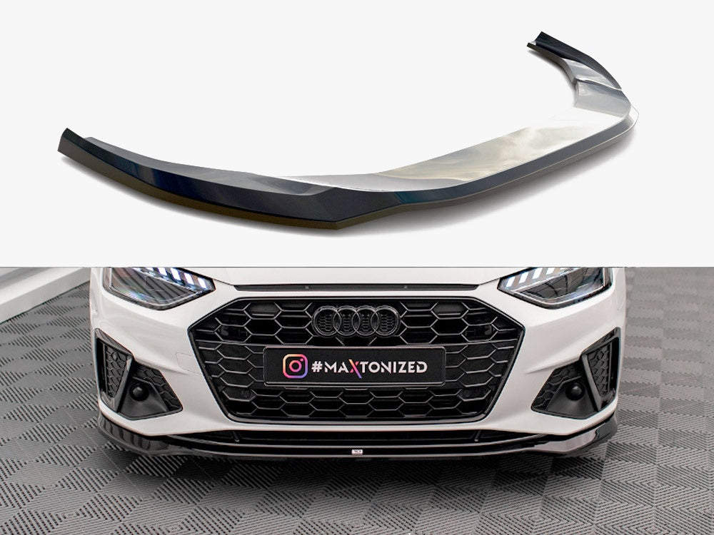 Front Splitter V.2 compatible with Audi A4 S Line / S4 B9 Facelift
