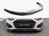 Front Splitter V.2 compatible with Audi A4 S Line / S4 B9 Facelift