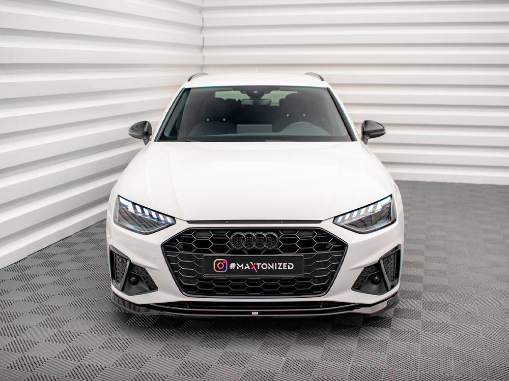 Front Splitter V.2 compatible with Audi A4 S Line / S4 B9 Facelift