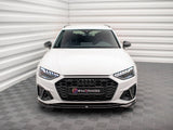 Front Splitter V.2 compatible with Audi A4 S Line / S4 B9 Facelift