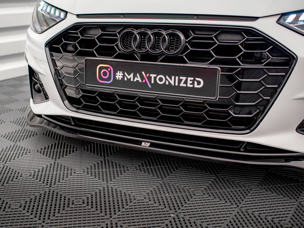Front Splitter V.2 compatible with Audi A4 S Line / S4 B9 Facelift