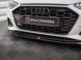 Front Splitter V.2 compatible with Audi A4 S Line / S4 B9 Facelift