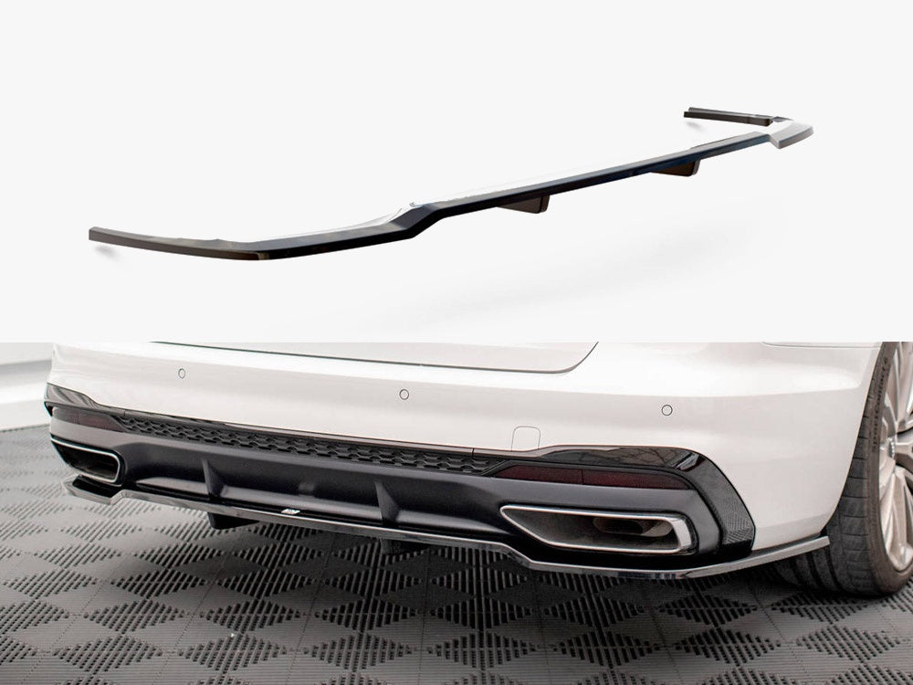 Rear Splitter (Vertical Bars) V.1 compatible with Audi A4 S Line B9 Facelift
