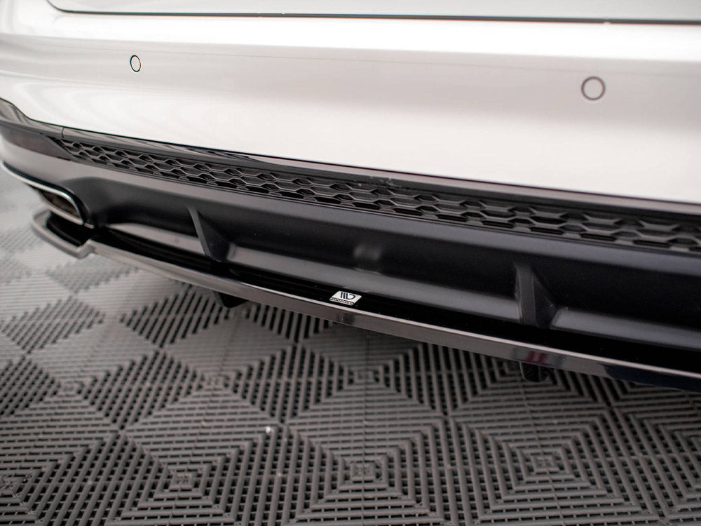 Rear Splitter (Vertical Bars) V.1 compatible with Audi A4 S Line B9 Facelift