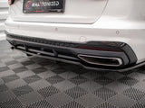 Rear Splitter (Vertical Bars) V.1 compatible with Audi A4 S Line B9 Facelift