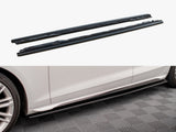 Side Skirts Diffusers compatible with Audi S4 / A4 S Line / A4 Competiton B9