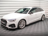 Side Skirts Diffusers compatible with Audi S4 / A4 S Line / A4 Competiton B9