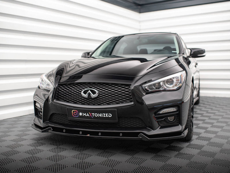Front Splitter V.2 Infiniti Q50 S Mk1