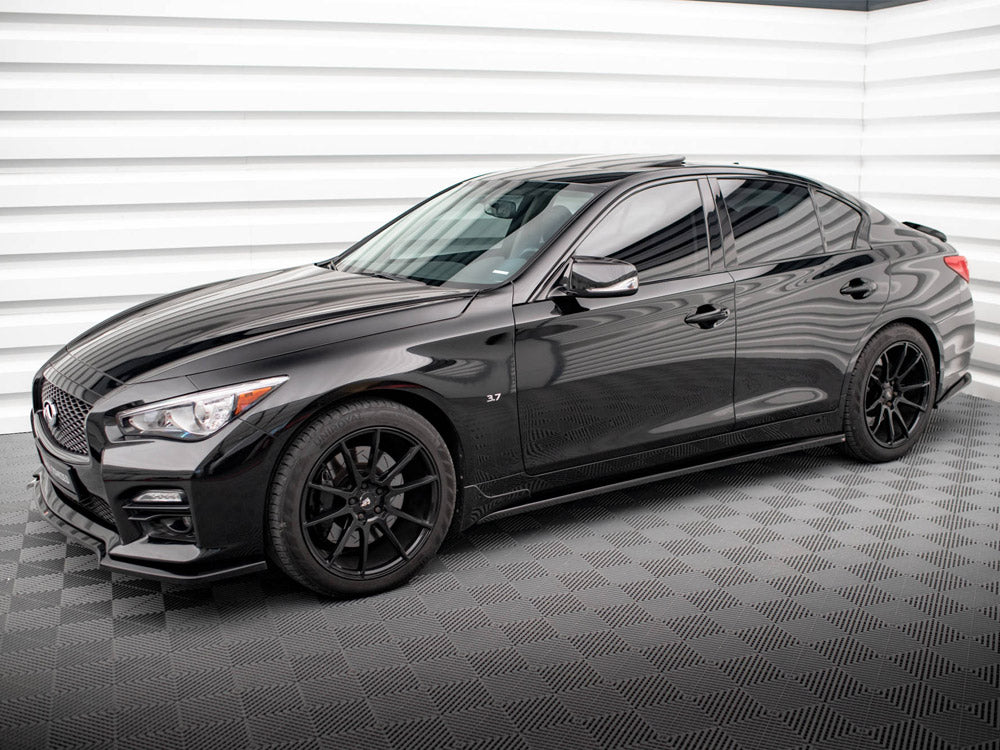 Side Skirts Diffusers compatible with INFINITI Q50 S Mk1