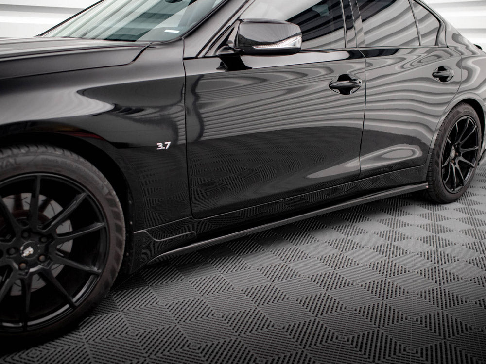 Side Skirts Diffusers compatible with INFINITI Q50 S Mk1