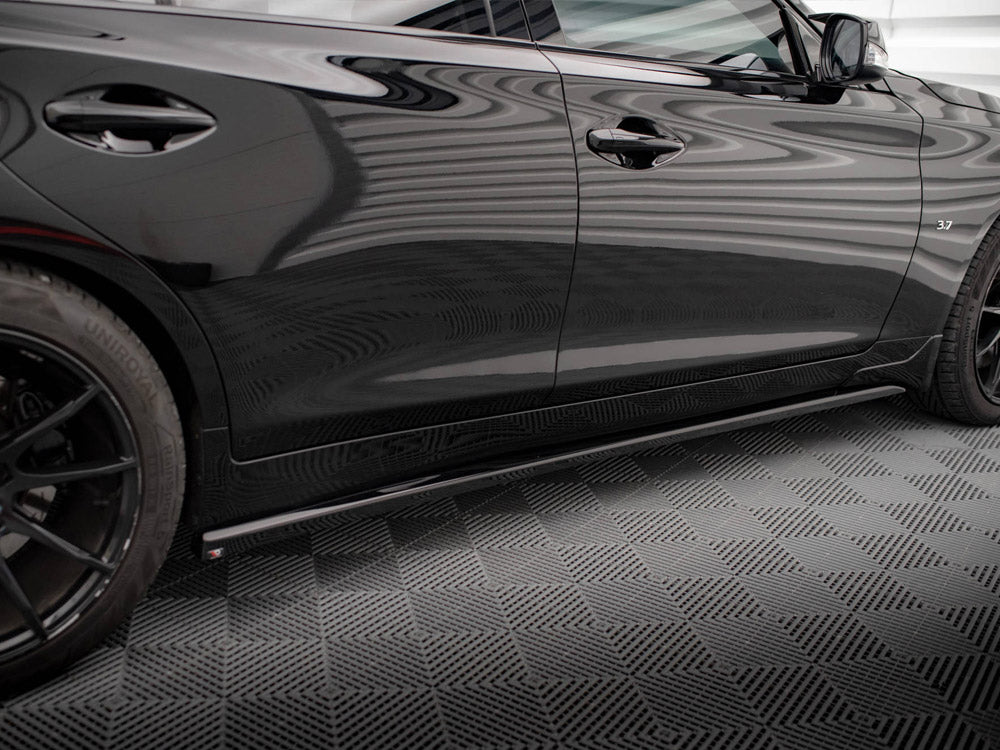 Side Skirts Diffusers compatible with INFINITI Q50 S Mk1