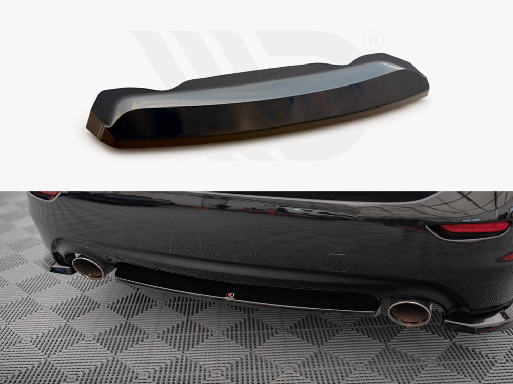 MAXTON DESIGN Central Rear Splitter Infiniti Q50 S Mk1