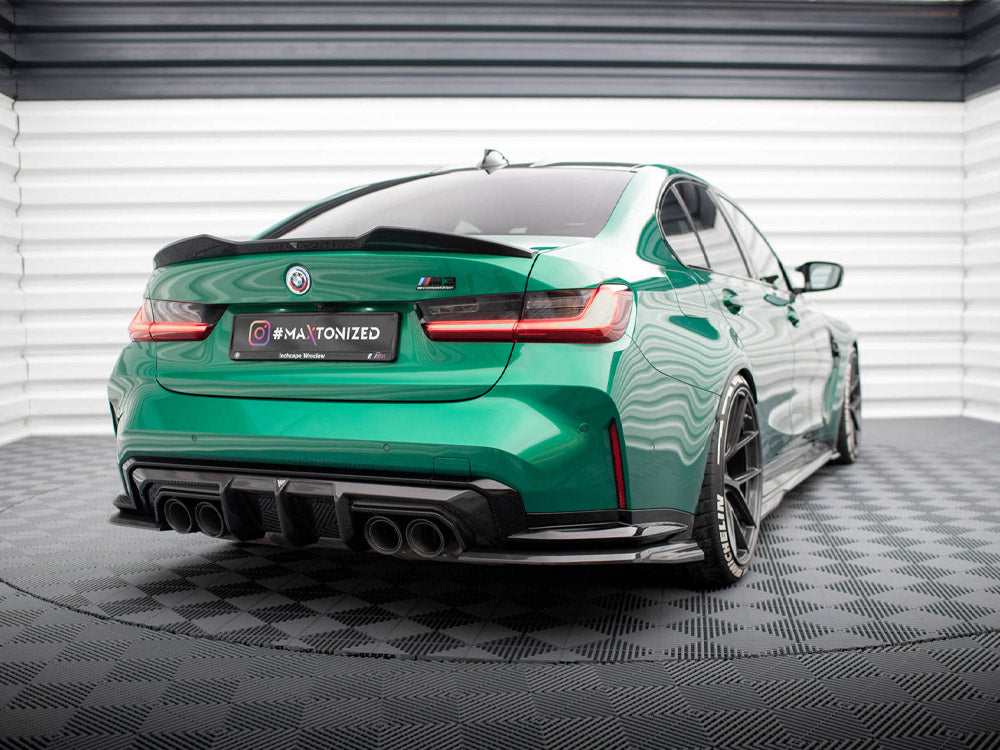 Carbon Fiber Tailgate Spoiler compatible with BMW M3 G80 / M340i G20 / 3 M-Pack G20 / 3 Standard G20