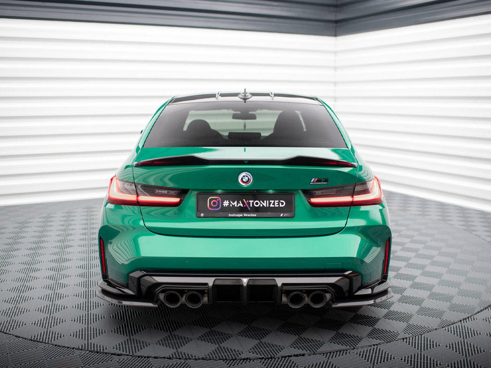 Carbon Fiber Tailgate Spoiler compatible with BMW M3 G80 / M340i G20 / 3 M-Pack G20 / 3 Standard G20