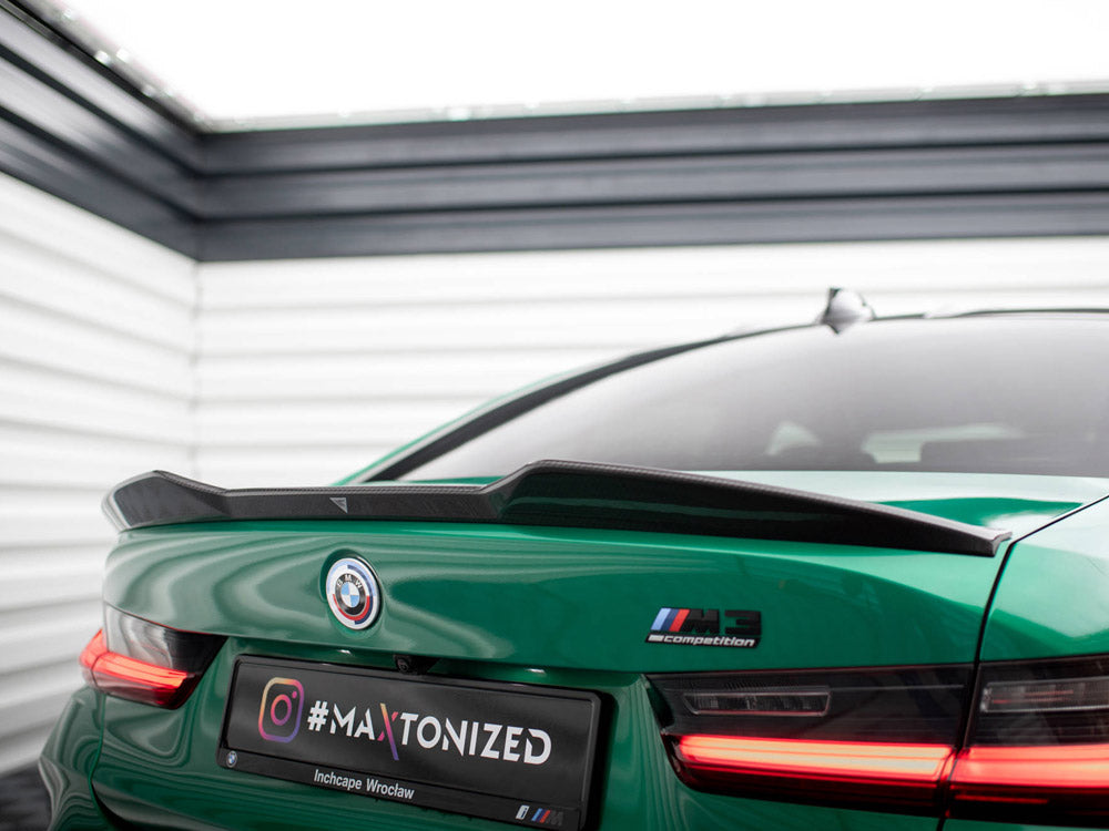 MAXTON DESIGN Carbon Fiber Tailgate Spoiler BMW M3 G80