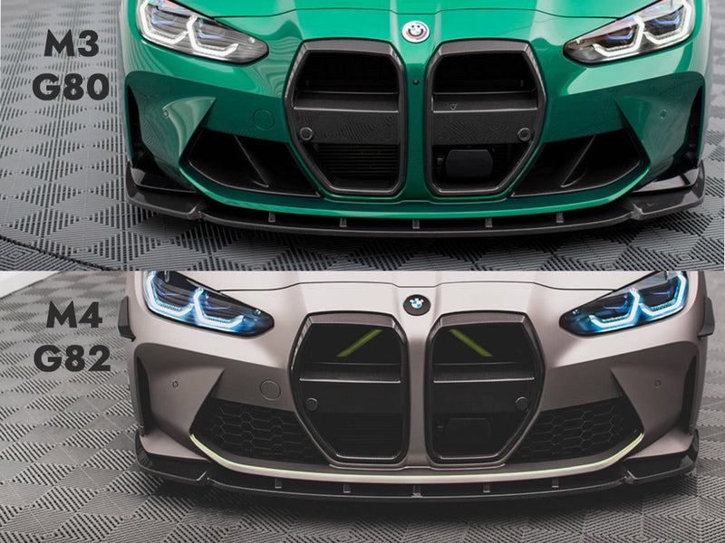 MAXTON DESIGN Carbon Fiber Front Splitter V.1 BMW M4 G82 / M3 G80