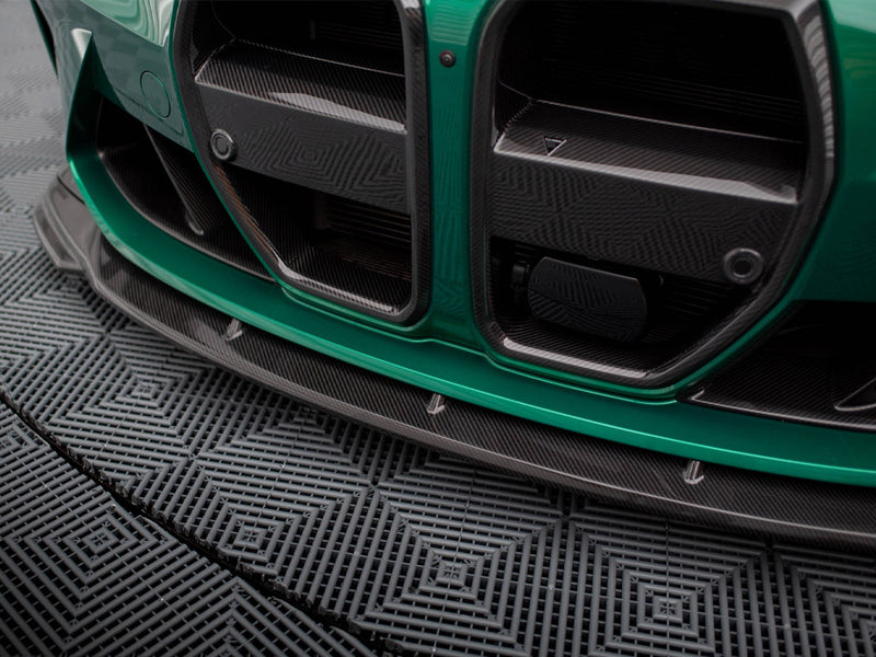 MAXTON DESIGN Carbon Fiber Front Splitter V.2 BMW M4 G82 / M3 G80