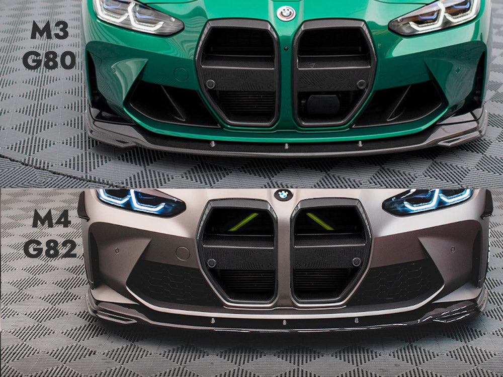 MAXTON DESIGN Carbon Fiber Front Splitter V.2 BMW M4 G82 / M3 G80