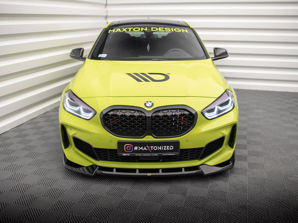 Front Splitter V.6 compatible with BMW 1 F40 M Sport / M135i