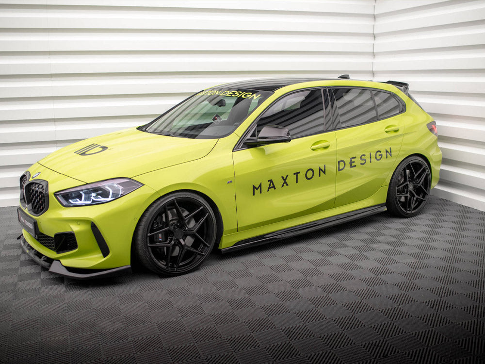 Side Skirts Diffusers V.4 compatible with BMW 1 F40 M Sport / M135i