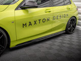 Side Skirts Diffusers V.4 compatible with BMW 1 F40 M Sport / M135i