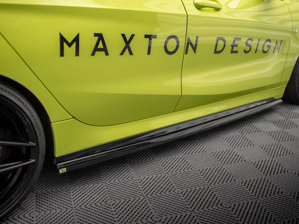 Side Skirts Diffusers V.4 compatible with BMW 1 F40 M Sport / M135i