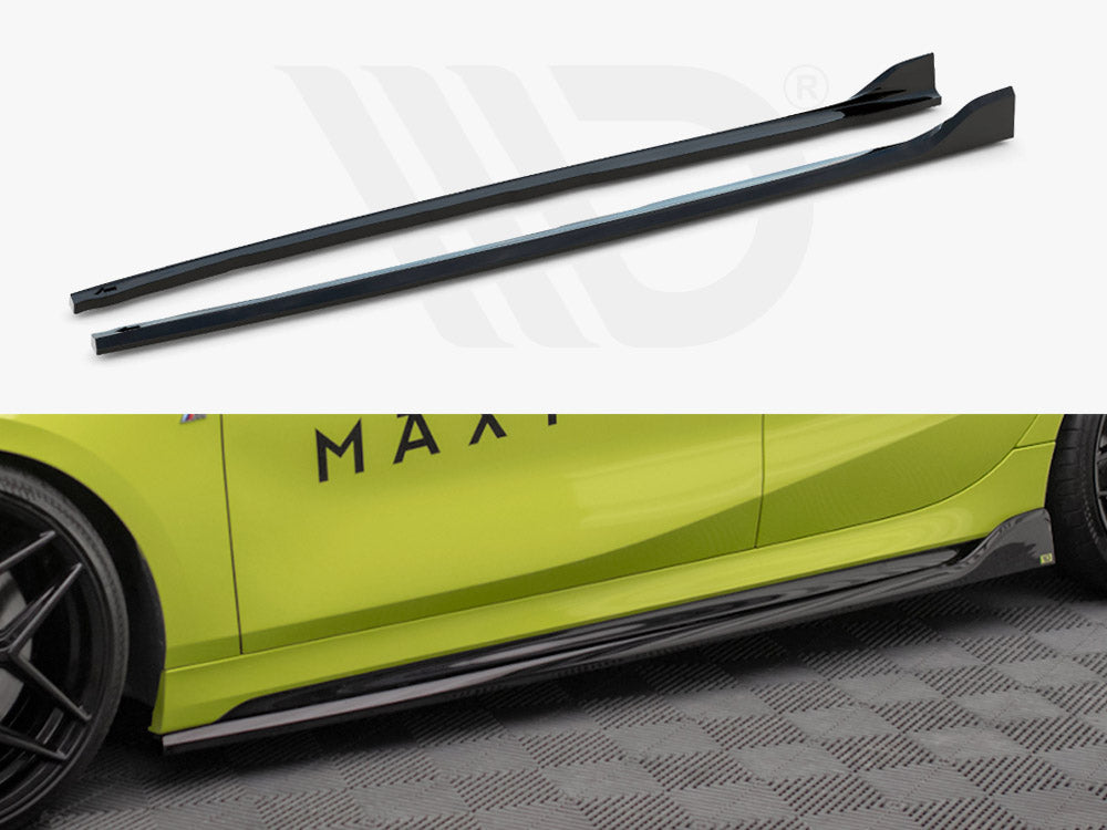 Side Skirts Diffusers V.5 BMW 1 F40 M-Sport / M135i