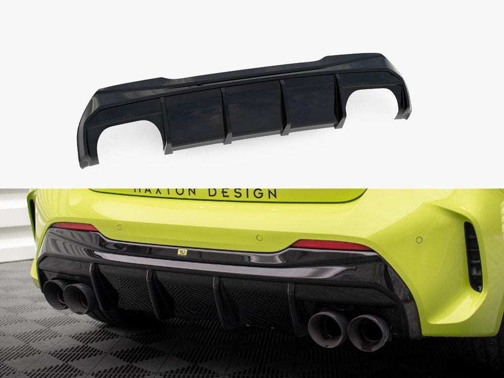 Rear Valance V.3 compatible with BMW 1 F40 M Sport / M135i (Double Exhaust Version)
