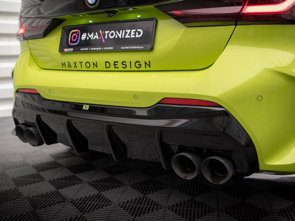 Rear Valance V.3 compatible with BMW 1 F40 M Sport / M135i (Double Exhaust Version)