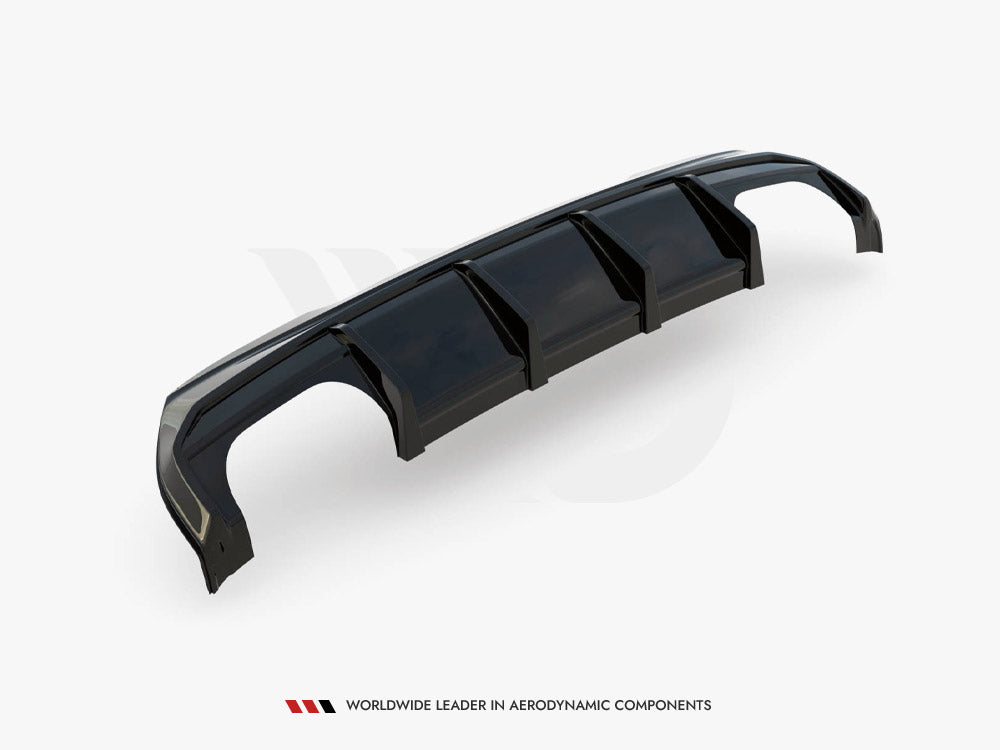 Rear Valance V.3 compatible with BMW 1 F40 M Sport / M135i (Double Exhaust Version)