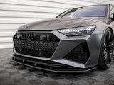 MAXTON DESIGN Carbon Fiber Front Splitter Audi RS6 C8 / RS7 C8