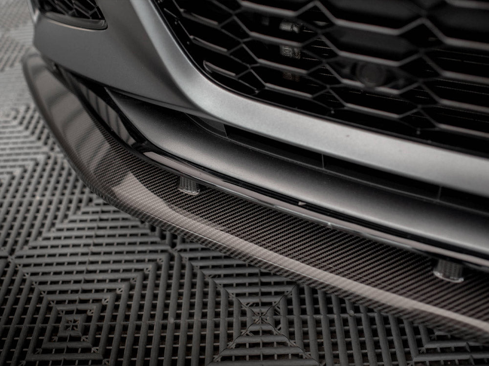 MAXTON DESIGN Carbon Fiber Front Splitter Audi RS6 C8 / RS7 C8