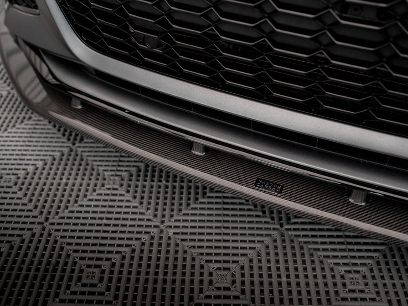 MAXTON DESIGN Carbon Fiber Front Splitter Audi RS6 C8 / RS7 C8