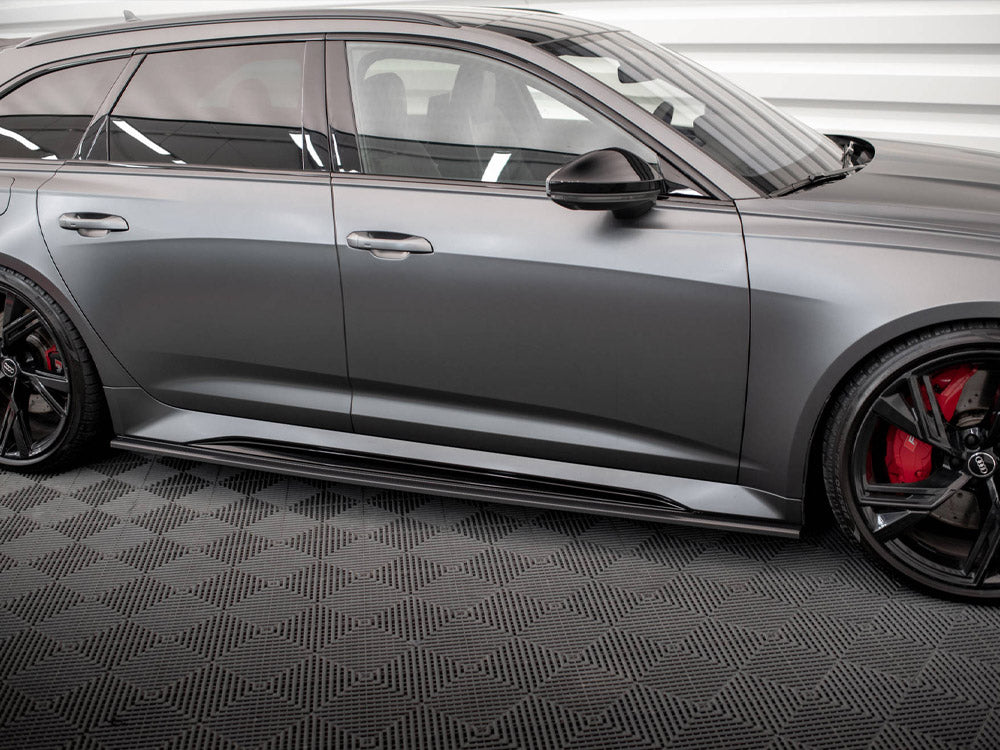 MAXTON DESIGN Carbon Fiber Side Skirts Audi RS6 C8 / RS7 C8