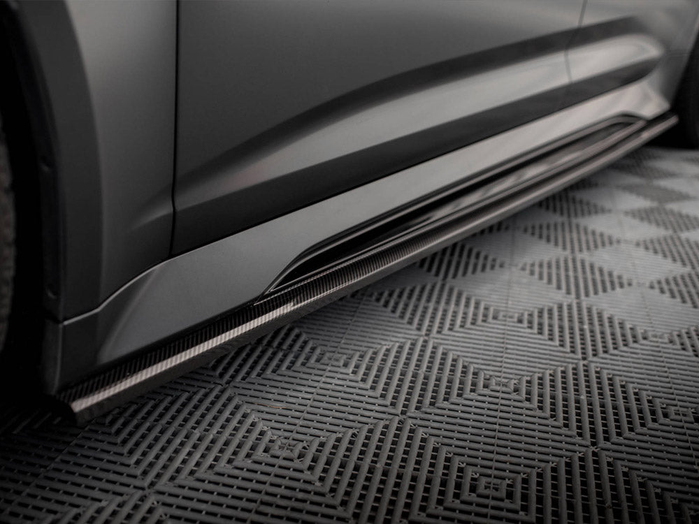 MAXTON DESIGN Carbon Fiber Side Skirts Audi RS6 C8 / RS7 C8