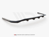 MAXTON DESIGN Central Rear Splitter (Vertical Bars) Lexus ES F Sport Mk7