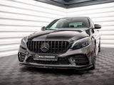 Front Splitter V.1 Mercedes-Benz C AMG Line Sedan / Coupe W205 / C205 Facelift