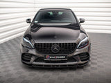 Front Splitter V.2 Mercedes C AMG Line / C43 AMG Sedan / Coupe W205 / C205 Facelift