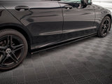 Side Skirts Diffusers compatible with Mercedes-Benz C43 / C AMG Line Sedan / Estate W205 / S205 Facelift