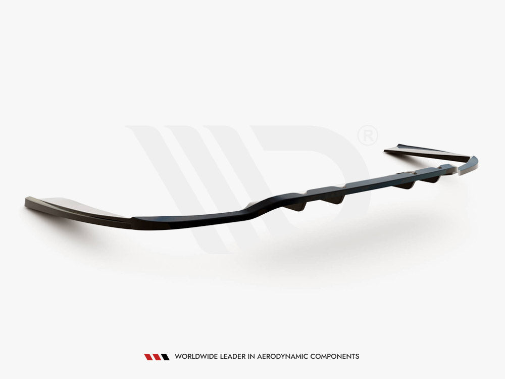 Rear Splitter (Vertical Bars) compatible with Mercedes C AMG Line W205 Facelift