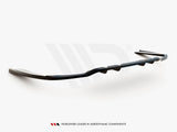 Rear Splitter (Vertical Bars) compatible with Mercedes C AMG Line W205 Facelift