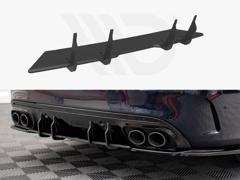 Street PRO Rear Diffuser Mercedes C 43 Sedan W205 Facelift