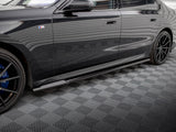 Side Skirt Diffusers V.1 compatible with BMW 740d xDrive M-Pack / 740i xDrive M-Pack G70