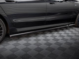 Side Skirt Diffusers V.1 compatible with BMW 740d xDrive M-Pack / 740i xDrive M-Pack G70