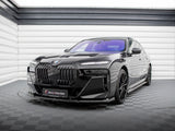 Front Splitter V.1 compatible with BMW 7 M-Pack / M760e / i7 M-Pack G70