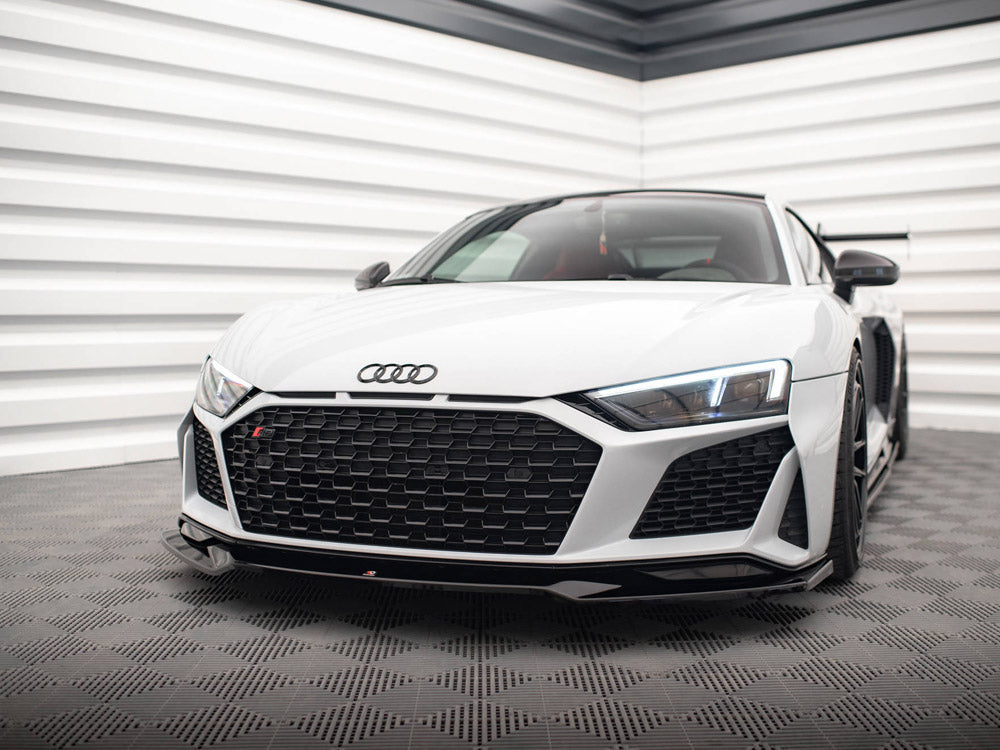 Front Splitter V.3 compatible with Audi R8 Mk2 Facelift